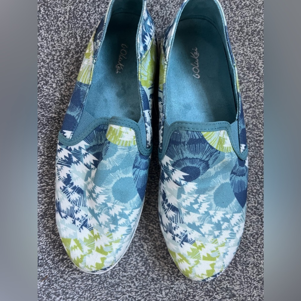 Olukai slip on casual/ “water shoes”.